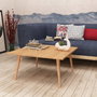 Hanah Home Leyman Mesa de Centro Roble